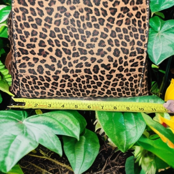 Leopard Print Backpack - Picture 8 of 10